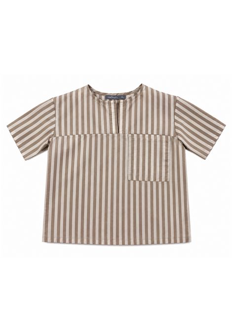 Camicia a righe MINIMU' KIDS | 1705 430 FONTE0554 SAND PEARL